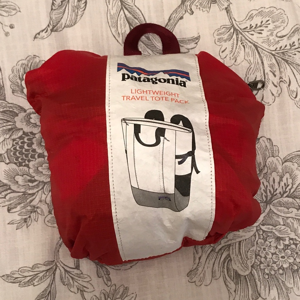 Patagonia lightweight tote backpack